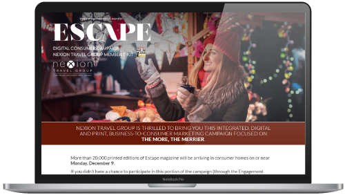 2025 Escape Magazine Editions